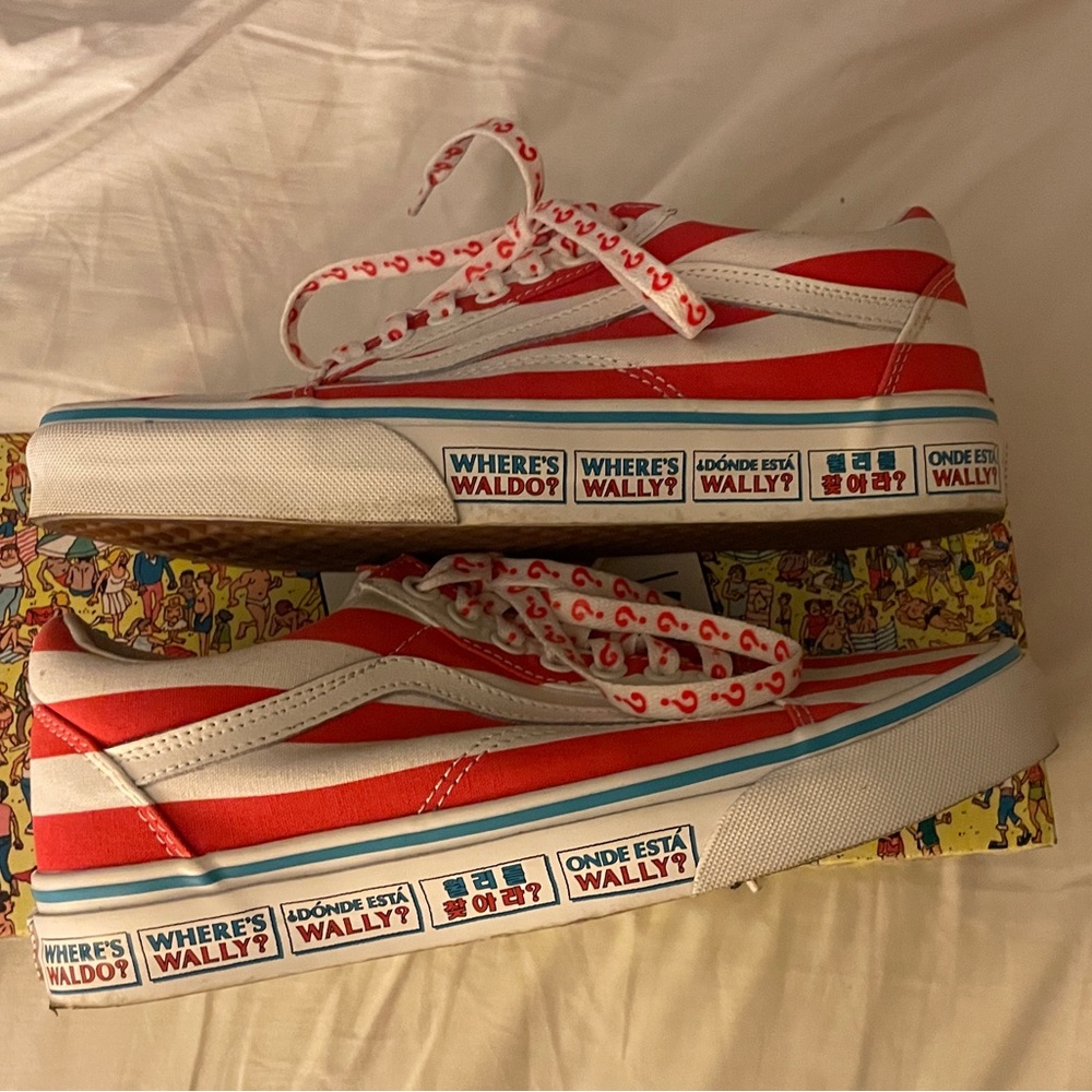 Vans old Skool where’s Waldo